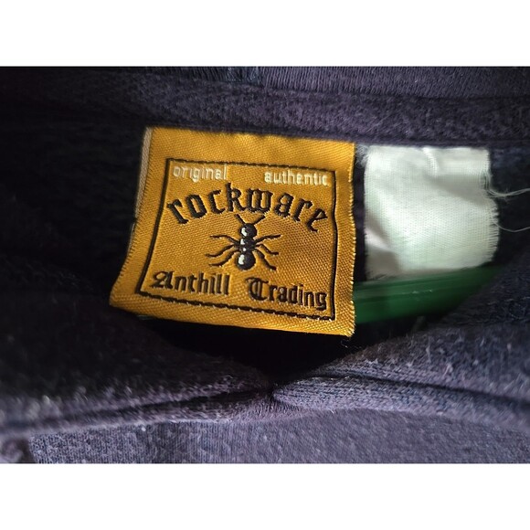 Pink Floyd Hoodie Mens Large Rockware Anthill Dark Side L Pullover 2005 Print 3D - Picture 9 of 11